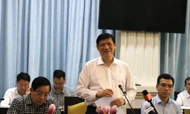 Bộ trưởng Bộ Y tế Nguyễn Thanh Long làm việc với tỉnh Vĩnh Long.