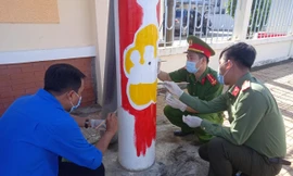 Tuổi trẻ công an Sóc Trăng ra quân chiến dịch thanh niên tình nguyện hè 2021