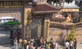 Vụ dàn cảnh cướp trước cổng chùa ở An Giang: 10 đối tượng liên quan đều thuộc diện quản lý
