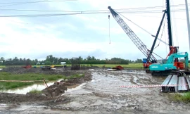 Mua cát Campuchia làm đường Hồ Chí Minh qua Kiên Giang, Bạc Liêu 