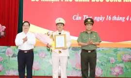 Thượng tá Lê Đức Bảy giữ chức phó giám đốc Công an Cần Thơ