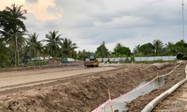 Gần 1.900 tỷ xây đường nối cầu Đại Ngãi - quốc lộ 60