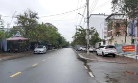 Một góc hạ tầng kỹ thuật cửa ngõ Đông Bắc TP. Cà Mau. 