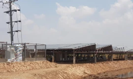  Hệ thống điện mặt trời mái nhà tại xã Liêu Tú, huyện Trần Đề (Sóc Trăng).