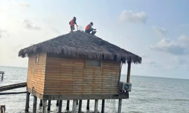 Phú Quốc cưỡng chế, tháo dỡ thêm 6 bungalow xây trái phép 