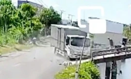 Khởi tố tài xế xe tải chạy quá tốc độ, tông đứt lìa 2 chân nữ sinh