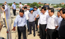 Phó Thủ tướng Trần Lưu Quang khảo sát, chỉ đạo gỡ khó 3 dự án vốn ODA tại Cần Thơ