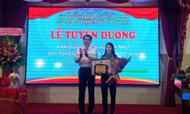 Trà Vinh tuyên dương nữ tuyển thủ Huỳnh Như