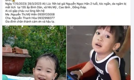 Bé gái 2 tuổi mất tích bí ẩn ở Đồng Tháp