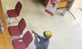 Nghi phạm dùng súng cướp ngân hàng ở Tiền Giang đã bị bắt