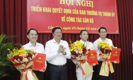 Phó Giám đốc Công an làm Phó Trưởng Ban Nội chính Thành ủy Cần Thơ