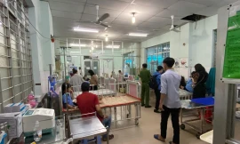 Nhiều học sinh ở Tiền Giang nhập viện sau khi uống sữa ở trường