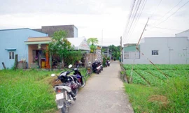 Cơ quan chức năng khám nghiệm hiện trường.