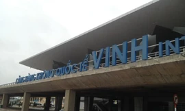 Sân bay Vinh-nơi xảy ra vụ việc.