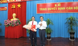 An Giang bổ nhiệm tân Giám đốc Sở TN&MT