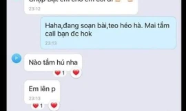 Nội dung tin nhắn lộ trên mạng