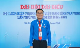 Anh Nguyễn Thanh Nhã tái đắc cử Chủ tịch Hội LHTN Việt Nam tỉnh Trà Vinh khoá mới