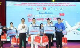 Nam sinh Cần Thơ là quán quân cuộc thi Hướng dẫn viên du lịch triển vọng