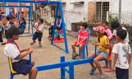 Nhiều sân chơi dành cho thiếu nhi vùng biên An Giang