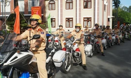 Ra quân đảm bảo an ninh trật tự