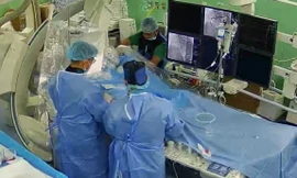 Vá thành công thành tâm nhĩ cho 5 bệnh nhân bằng thủ thuật qua da