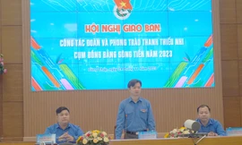 T.Ư Đoàn giao ban cụm đồng bằng Sông Tiền