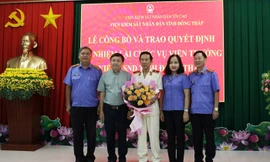 Bổ nhiệm lại Viện trưởng Viện KSND tỉnh Đồng Tháp