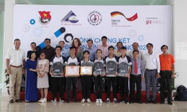 Trường THPT Nguyễn Trung Trực đạt giải nhất cuộc thi Robocon cấp tỉnh