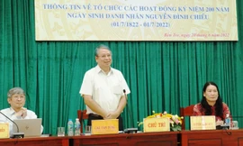 Bến Tre thông tin kỷ niệm Nguyễn Đình Chiểu