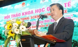 Bí thư Tỉnh ủy Bến Tre phát biểu