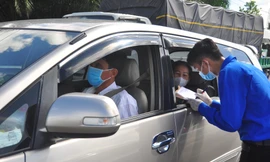 Cận cảnh ngày đầu tiên Cần Thơ kiểm soát xe vào thành phố