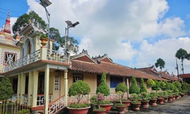 Ngôi chùa hơn 300 tuổi ở cù lao gắn với câu chuyện ‘tiên nữ hạ phàm’