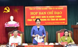 Tuyên Quang, Hà Giang họp bàn khi hợp nhất