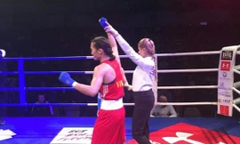 Võ sĩ Nguyễn Thị Tâm vô địch giải ngôi sao Âu - Á