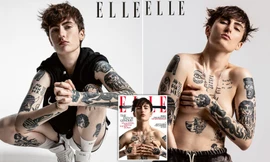 Người mẫu phi nhị giới ngực trần trên tạp chí, tiết lộ lý do không cắt bỏ vòng một 