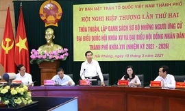 Hội nghị hiệp thương lần thứ 2 tại TP. Hải Phòng. Ảnh: Cổng TTĐT TP. Hải Phòng