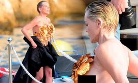 Minh tinh ‘Bản năng gốc’ để ngực trần chụp ảnh ở tuổi 63