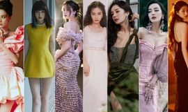 Thảm đỏ Elle: Dương Mịch và Nhiệt Ba sexy khó cưỡng