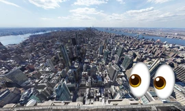 Người đàn ông khỏa thân vô tình lọt vào bức ảnh lớn nhất thế giới về New York