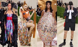 ‘Thảm họa’ Met Gala 2021: Người mang đầu ngựa, kẻ tự biến mình thành bóng disco