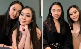 Hai con gái của Lý Liên Kiệt với vợ hoa hậu: Chị nền nã, em ‘bốc lửa’