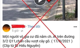 Bản tin 8H: Thực hư người đàn ông vô gia cư tử vong giữa đường do COVID-19