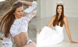 Nhan sắc nóng bỏng của Hoa hậu Hoàn vũ CH Czech 2020 