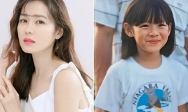 Dân mạng phát sốt với loạt ảnh lúc còn bé của ‘chị đẹp’ Son Ye Jin