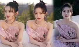 ‘Mẹ bỉm sữa’ Triệu Lệ Dĩnh xinh đẹp, ngọt ngào như công chúa