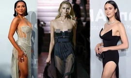 AmfAR Gala: Thiên thần nội y bị tụt váy hớ hênh khi catwalk, loạt sao khoe vòng 1 bốc lửa