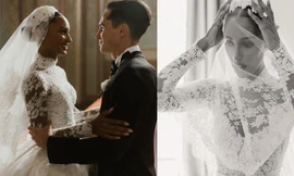 Ảnh cưới đẹp như cổ tích của 'thiên thần nội y' và con trai Phó Tổng thống Ecuador