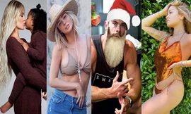 Sao thế giới đón Giáng sinh: Loạt mỹ nhân tung ảnh ‘bốc lửa’