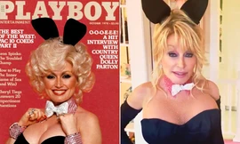 Huyền thoại nhạc đồng quê hóa nàng thỏ Playboy ‘bốc lửa’ ở tuổi 75