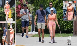 Ivanka Trump mặc đồ tập bó sát đi dạo, hút mắt với đường cong ‘bốc lửa’